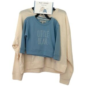 Rae Dunn NWT Women’s Mama Bear and Kids Little Bear Sweatshirt  Sz‎ L